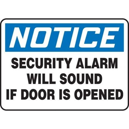 Accuform Notice Sign, MABR818VP MABR818VP